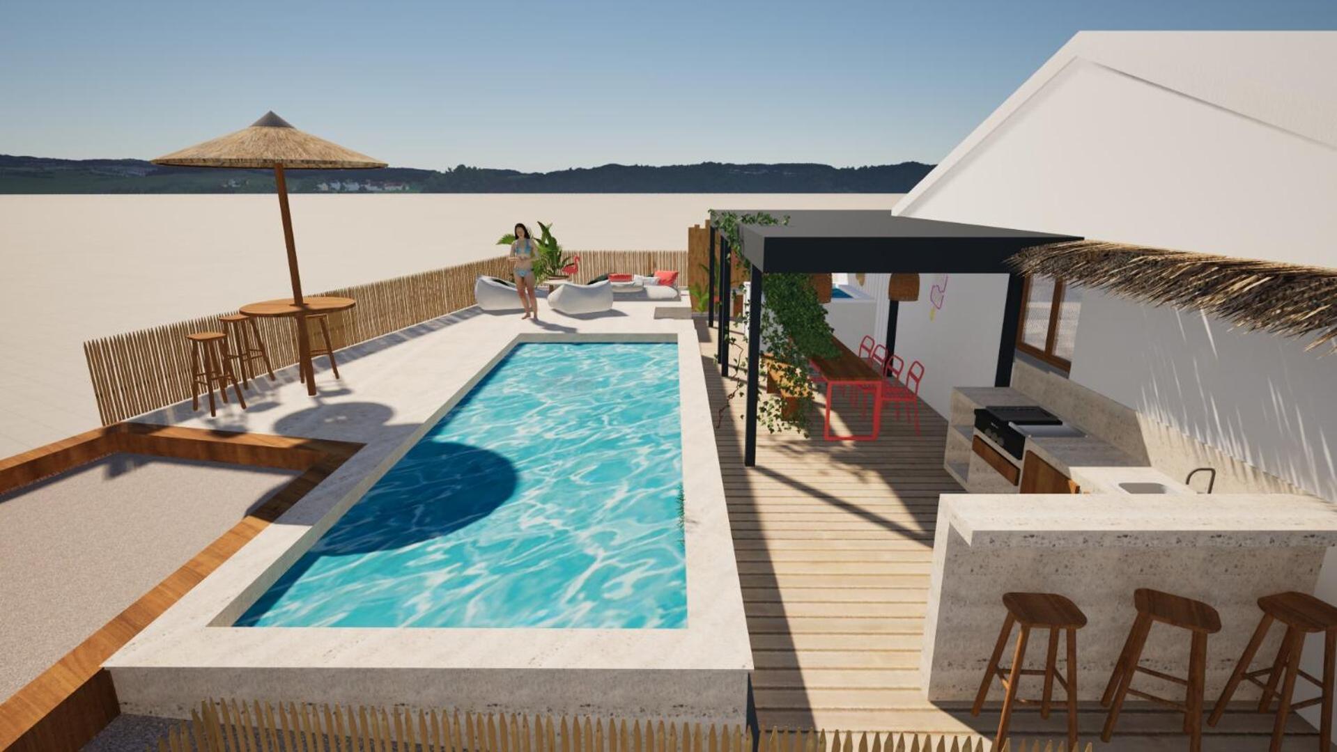 Les Brezines - Maison Clim Terrasse Piscine Au Coeur De Mus Maisoncarreeconciergerie Dış mekan fotoğraf