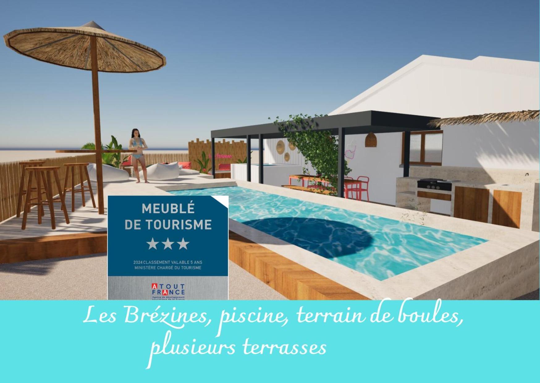 Les Brezines - Maison Clim Terrasse Piscine Au Coeur De Mus Maisoncarreeconciergerie Dış mekan fotoğraf